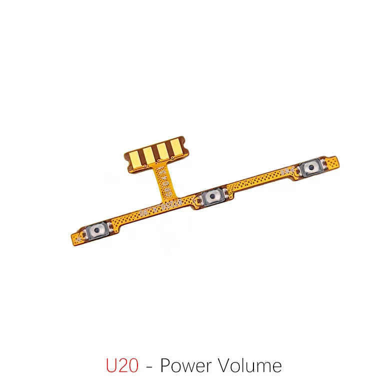 For HTC M10 EVO U11EYES U11Plus U20 UPlay UUltra Power cable Switch on of ribbon flex