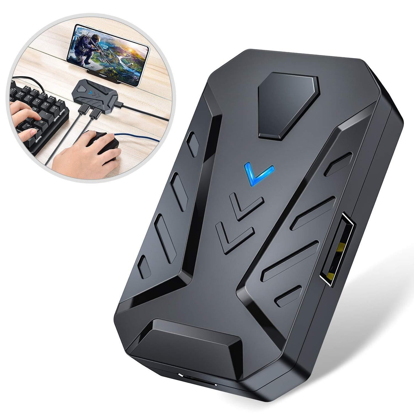 Gaming Mix Pro 4 in 1 mobile game keyboard mouse combo Pack