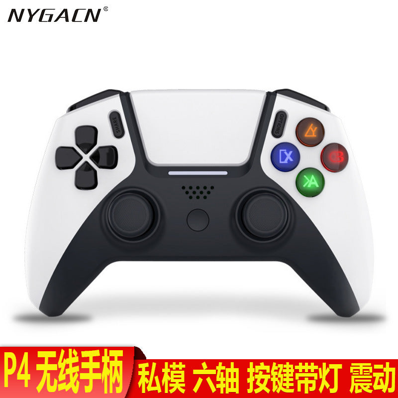 2022 new private model gamepad P4 wireless bluetooth handle PC tablet USB mobile phone steam joystick