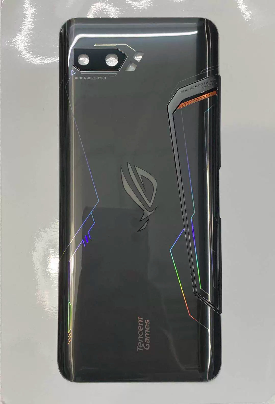 ROG 2 generation back cover ZS660kl i001DB glass gaming phone back case and middle frame