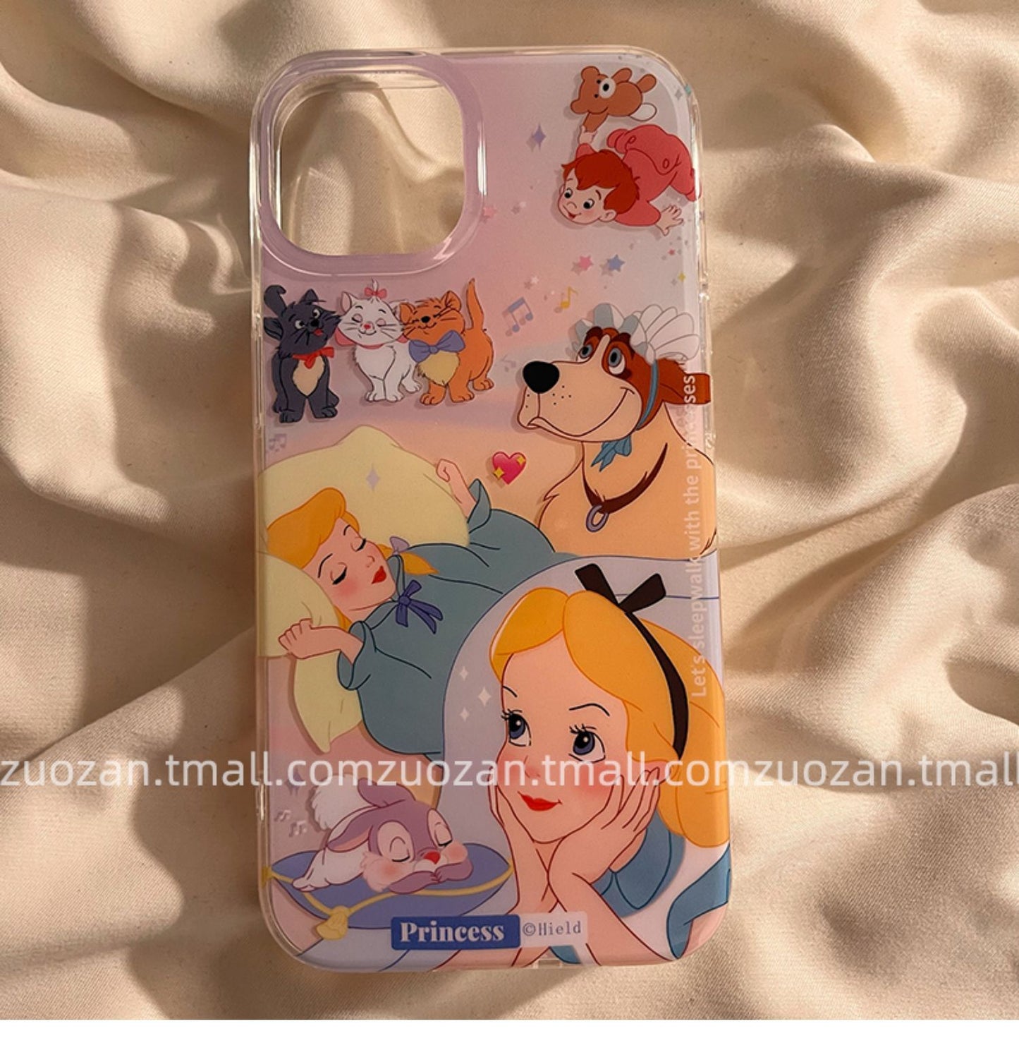 Accessories Cartoon Princess Alice DIY sticker diamond for iphone14pro max iPhone 13 case 12 niche 11