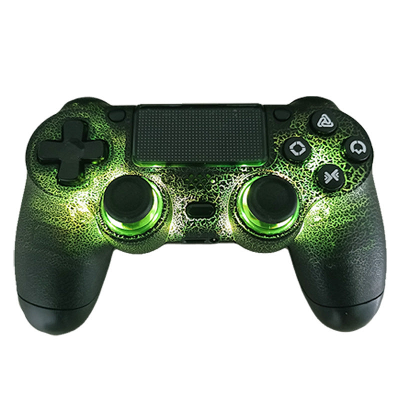 P4 wireless bluetooth handle six-axis somatosensory vibration suitable for host games p4 game console controller wholesale