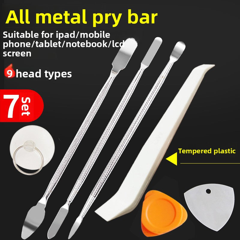 Laptop mobile phone disassembly opening tool kit pry tools repair skewer screen battery Upturned blade metal plastic crowbar tool Repair Tools