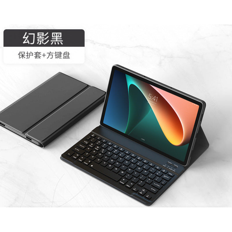 For Redmi Pad SE 11 2023 Bluetooth Keyboard Leather Case Redmi 10.6 Round Cap Xiaomi 6Pro 11 "protective Accessories