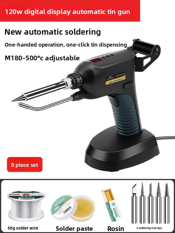 Electric soldering iron automatic tin repair welding household small high power solder gun machine manual 120W  Laptop Mobile Phone Repair tools