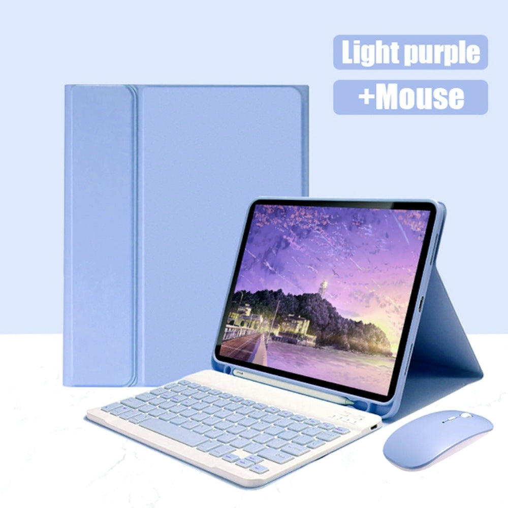 For Amazon Tablet HD10Plus Bluetooth Keyboard Fire2021 Case 10.1 Touch Keyboard and Mouse Set protective Accessories