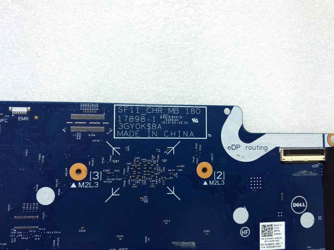 DELL CHROMEBOOK5190 2-in-1 laptop motherboard OPC1G3SF11 -CHR-MB360