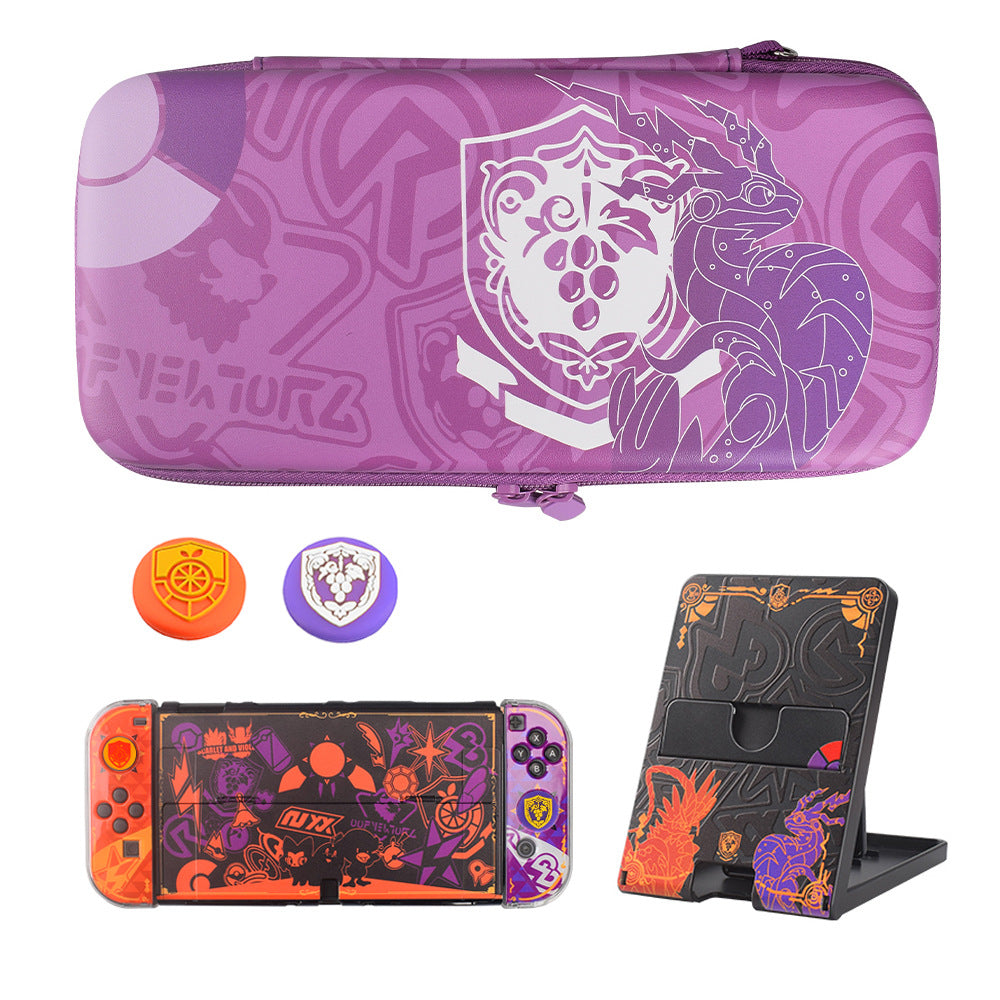 Nintendo switch OLED purple Pokémon game accessories switch protective case card box storage bag