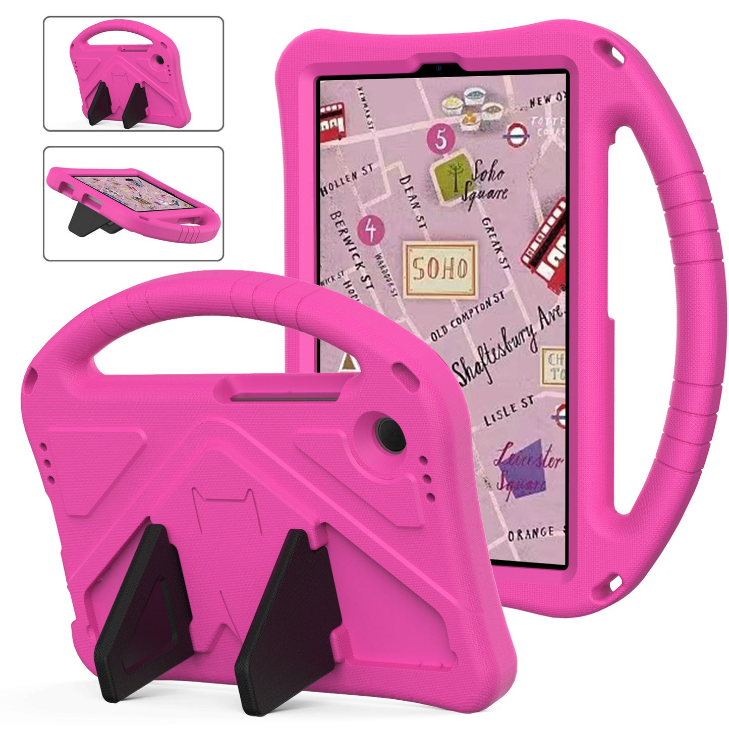 Suitable for Samsung Tab A9 8.0 Tablet X115N Safety EVA Bracket Portable Children Anti-drop Protective Accessories