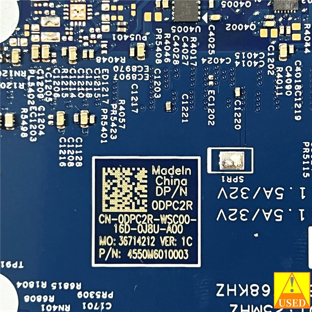 (Shipping fee not include)DELLmotherboard system board 5520 CN--0DPC2R SRK03 I5-1145G7 GM 19819-1