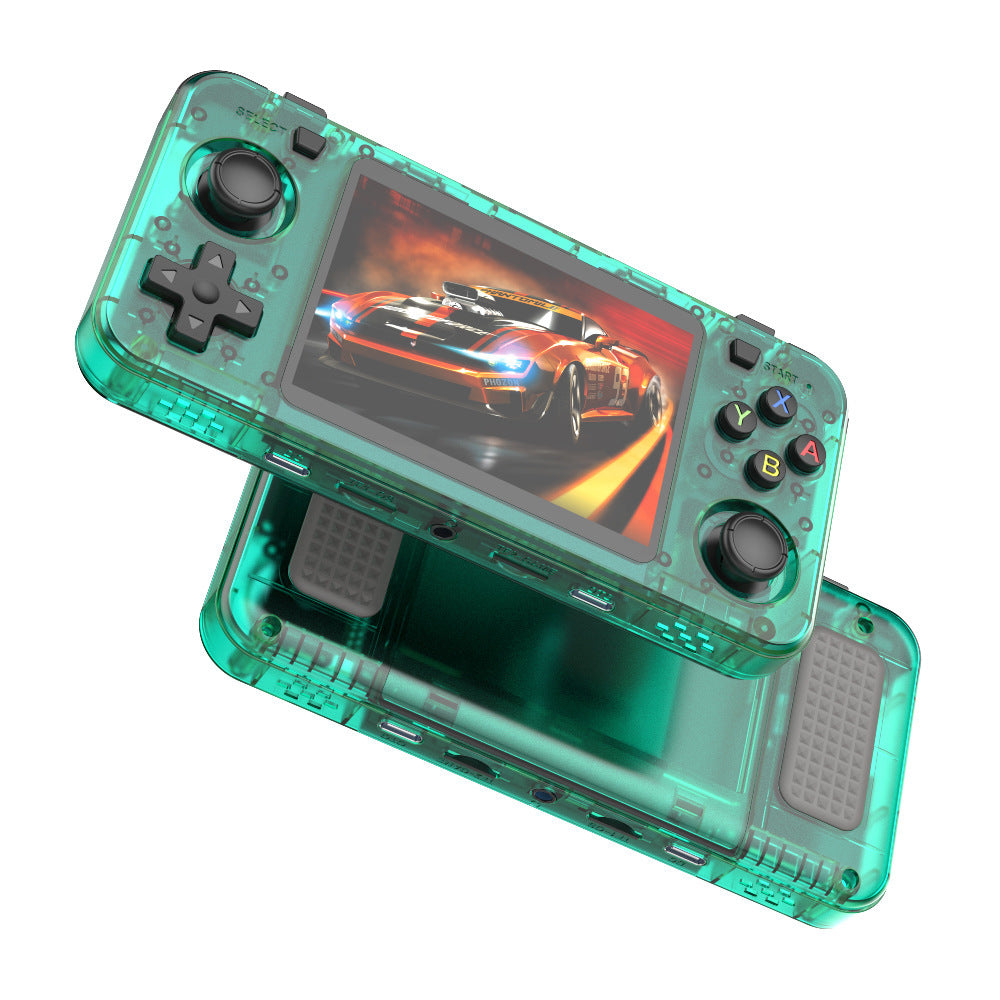 3.5" inch R36H IPS HD Linux Dual joystick Dual TF 3000mAh rechargable gamepad Ultra-Thin games Handheld Game Player console