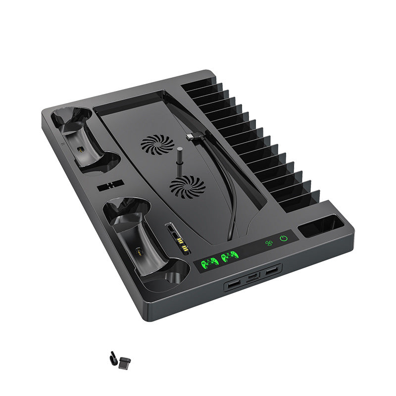PS5 host bracket, fan seat charging, disc rack, earphone bracket PS5 cooling fan PS5 handle seat charging