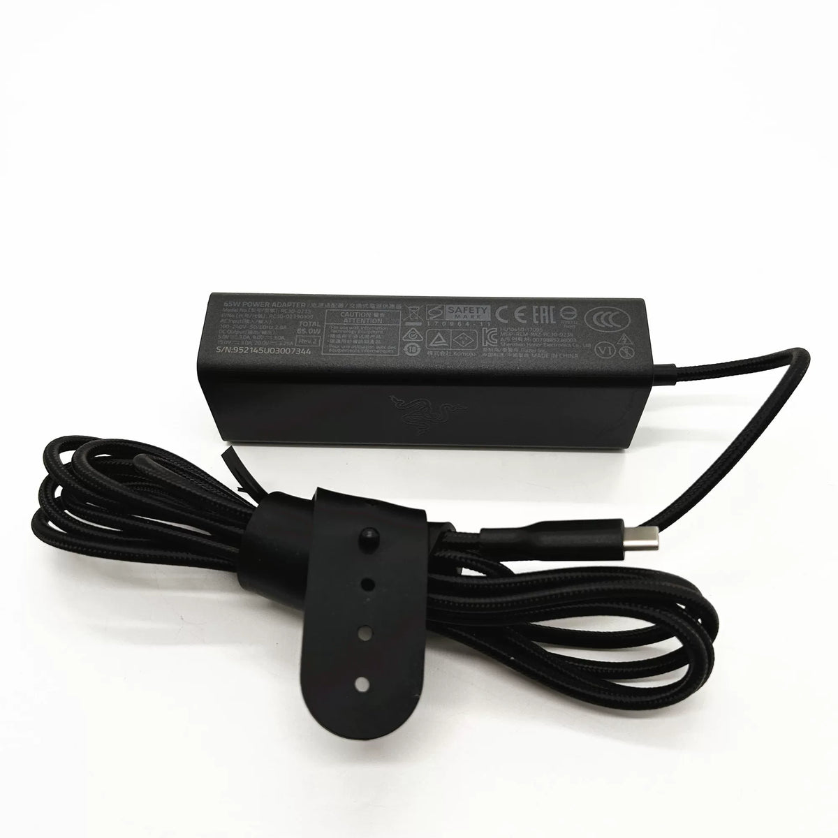 Original 65W Razer Power Adapter for Razer Blade Stealth 13.3" 12.5" Razer Book Series Laptop USB-CRC30-0239 RC30-02390100 power charger Razer laptop repair parts
