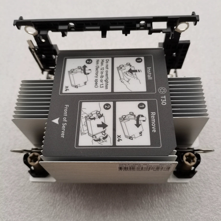 Servicer New HPE 380G10plus Radiator P26491-001 P14903-001 Free Base