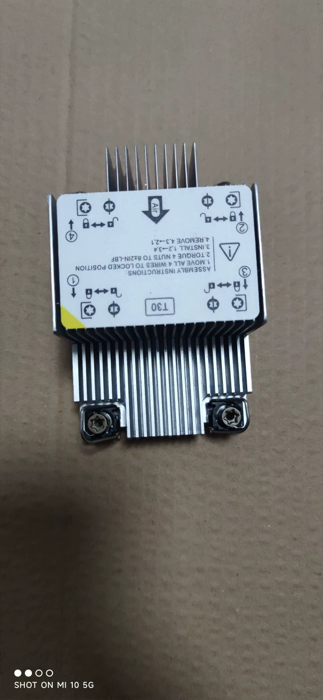 Servicer Lenovo SR660V2 SR668V2 heatsink fan kit with bracket.