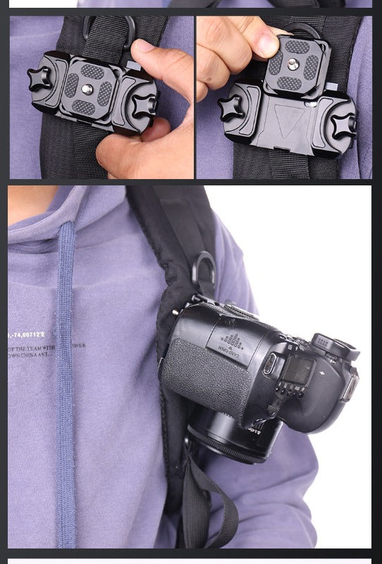SLR camera waist buckle fast camera hand waist hanging fast gunner shoulder strap buckle photography belt fast loading tripod gimbal accessories Digital camera accessories