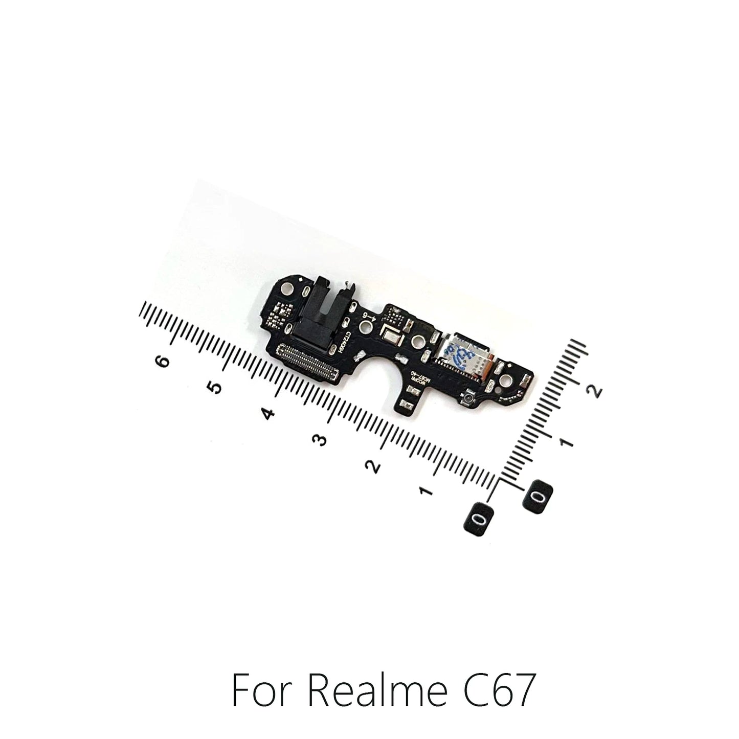 For Realme C55 C61 C63 C65 C67 C75 charging port charging flex board cable