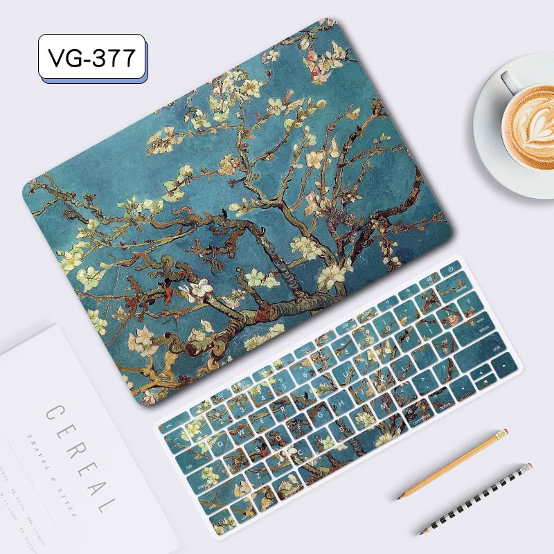 MacBook Air Pro 11 "12" 13 "14" 15 "16" Laptop Case, Van Gogh Oil Painting Computer Case, Anti-Drop, Computer Case Laptop accessories