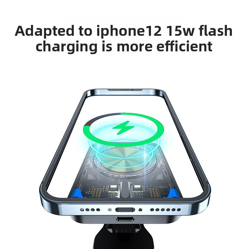 Car magnetic wireless charger 15W magsafe fast charging  for Apple iPhone14 mobile phone charger