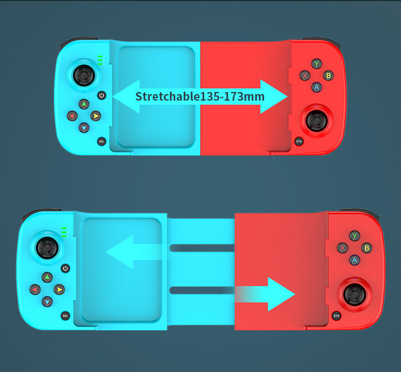 D3 wireless mobile phone gamepad Bluetooth 5.0 Android ios direct connection MFI Bluetooth stretching gamepad to eat chicken