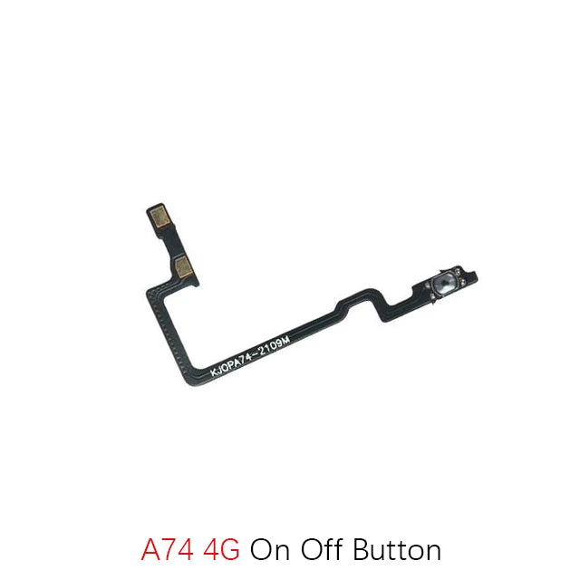 For Oppo A52 A53 A53s A74 A54 A74 Power cable Switch on volume cable of ribbon flex