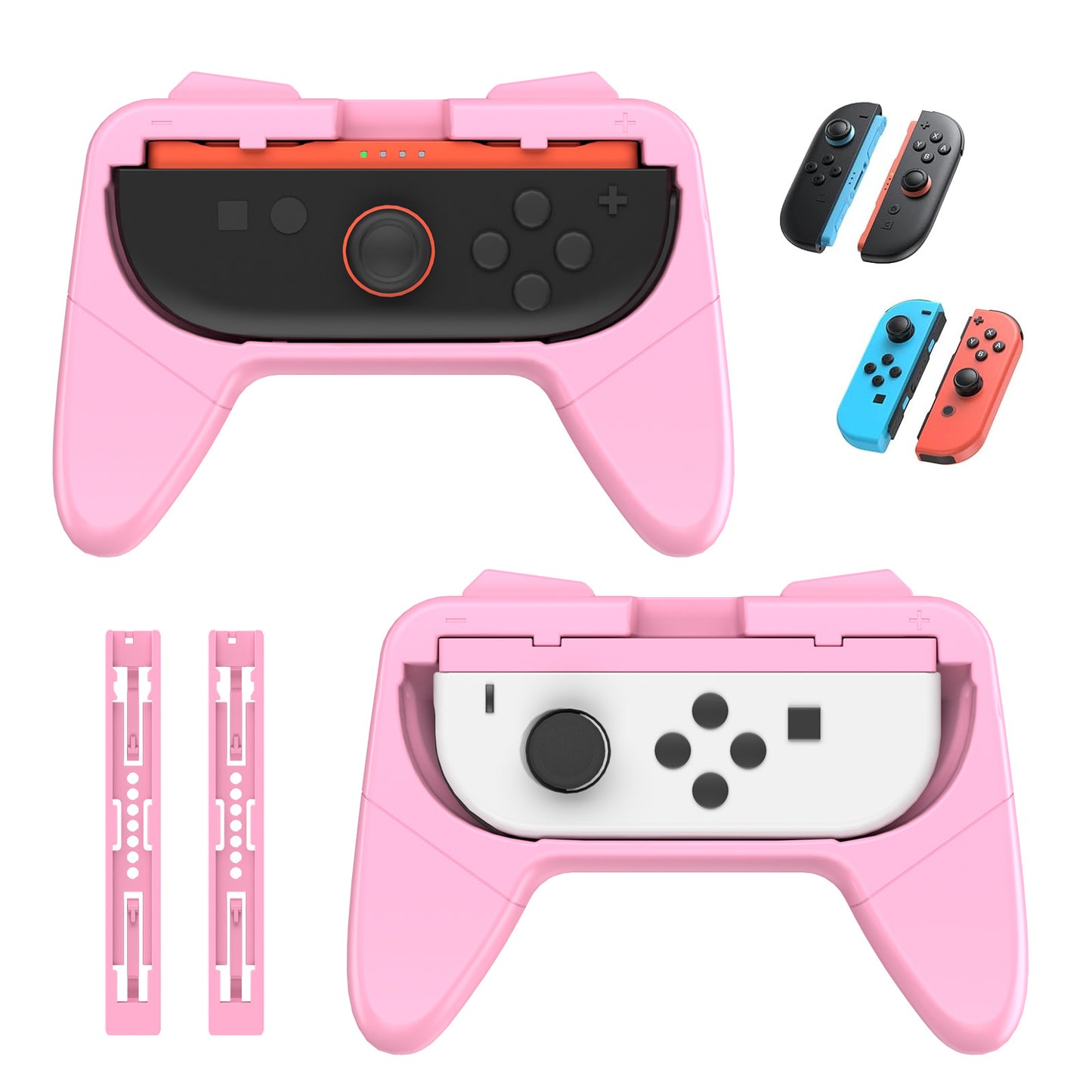 Switch 1/2 Universal Handlebar for Nintendo Swich 2 Joy-Con Grip Switch Handlebar