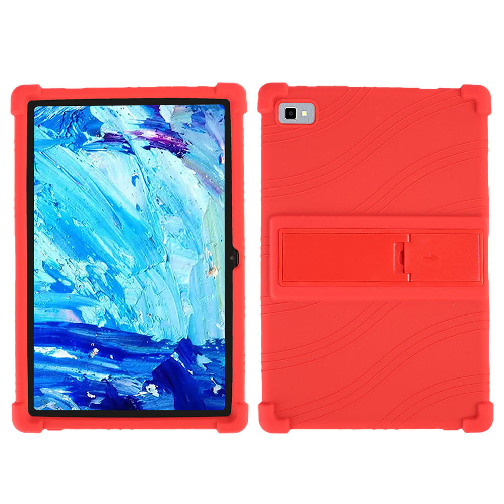 Applicable to Blackview TAB 8E flat plate protective case 10.1 inch hemming with bracket anti-drop silicone protective case Protect cace