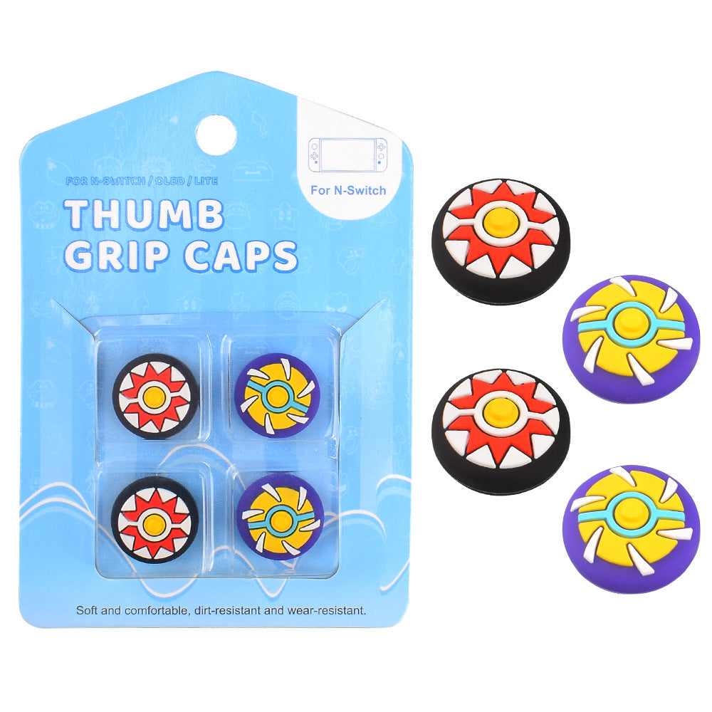 Suitable for Nintendo Switch joystick cap switch joycon key cap 3D joystick protective cap silicone cap