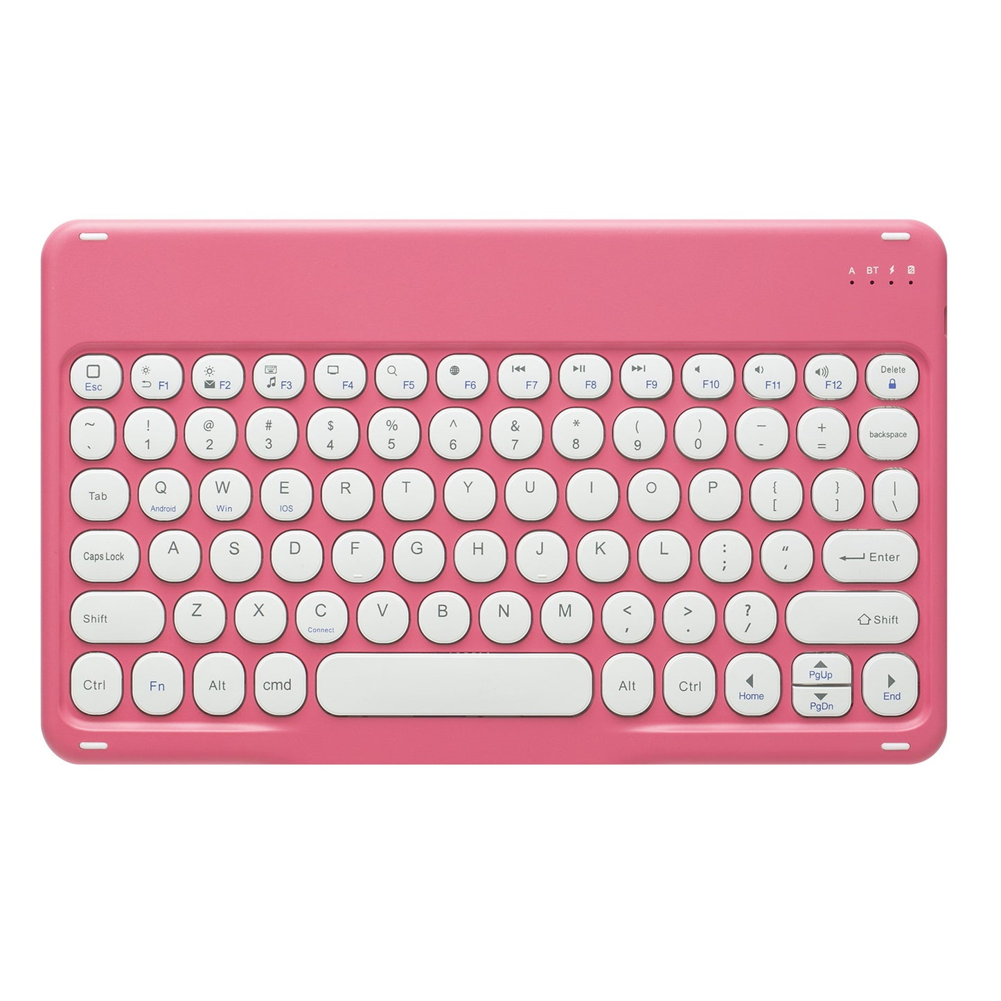 Applicable ipad10.2 bluetooth keyboard case pro11 split round cap bluetooth keyboard case air4 with pen slot protective Accessories