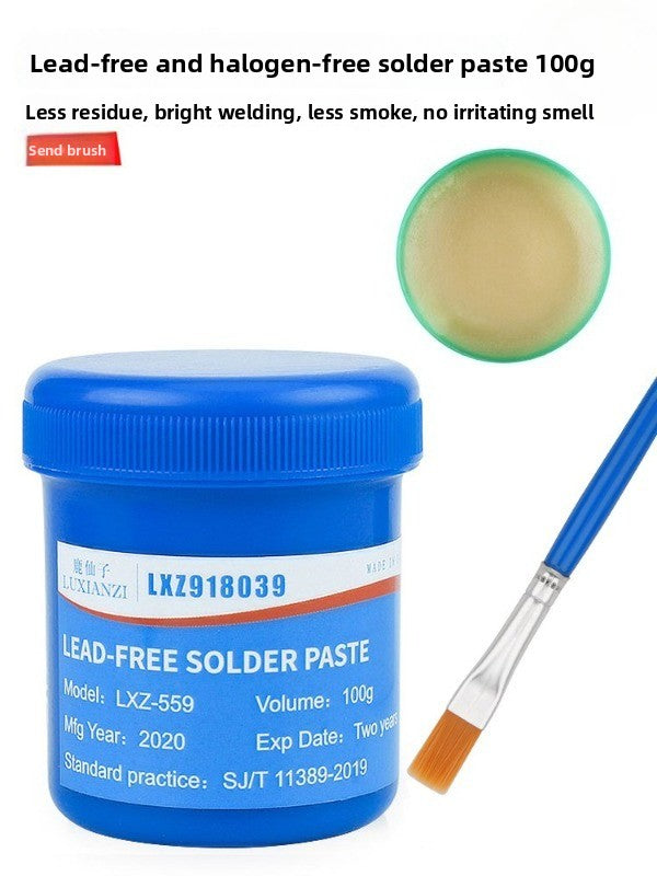 Mobile phone repair welding bga solder flux lead-free halogen-free flux leave-in rosin solder paste solder oil  Laptop Mobile Phone Repair tools