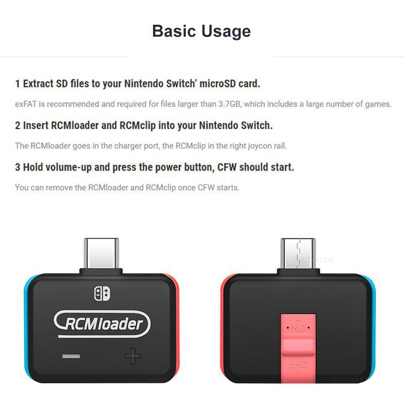 Switch Atmospheric Injector NS USB Drive Archive RCM Enhanced Loader NS
