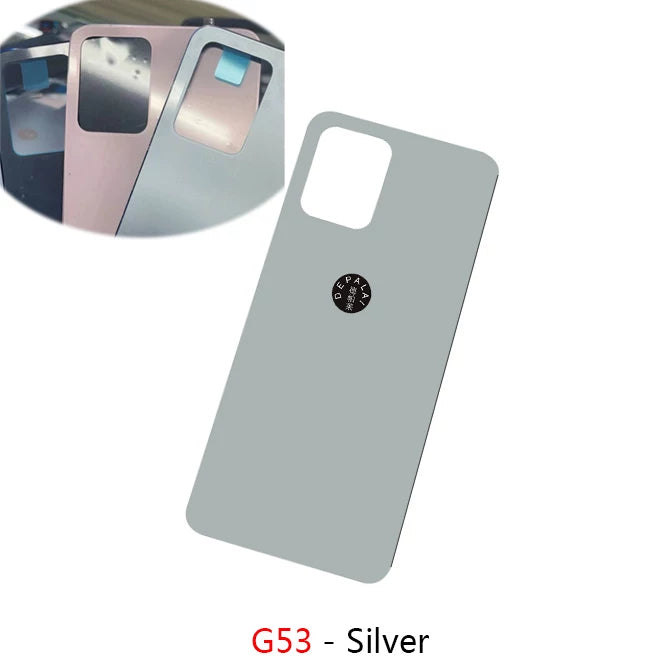 Battery back housing cover for Motorola G50 5G G52 G53 G54 mobile phone case