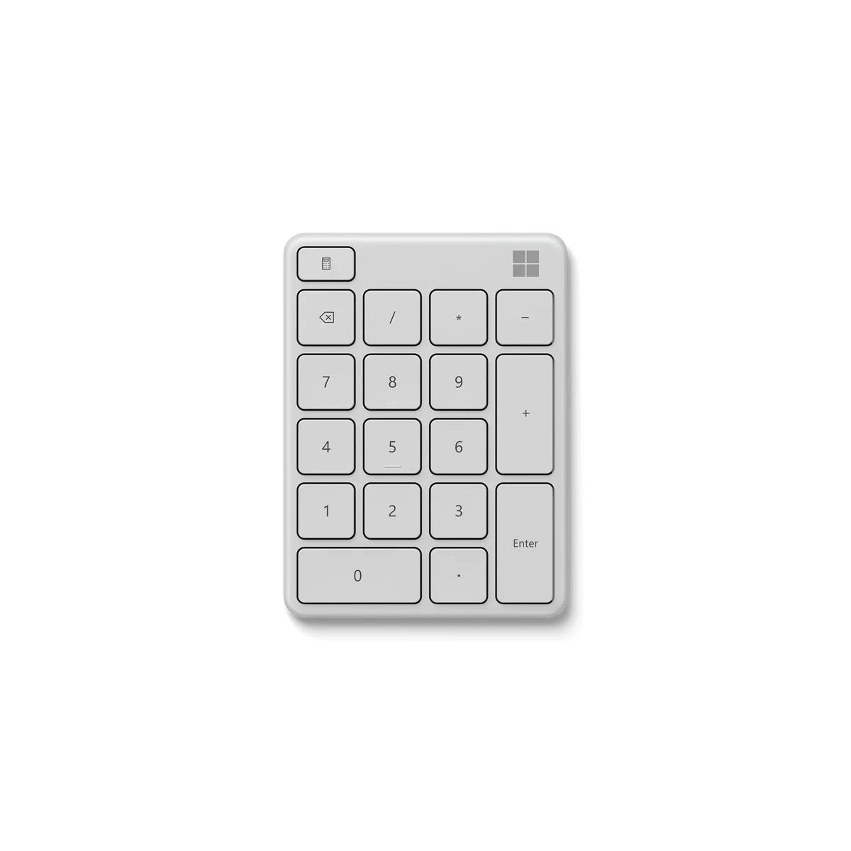 Microsoft Microsoft, wireless Bluetooth, numeric keypad, light and compact custom key calculation, finance, office