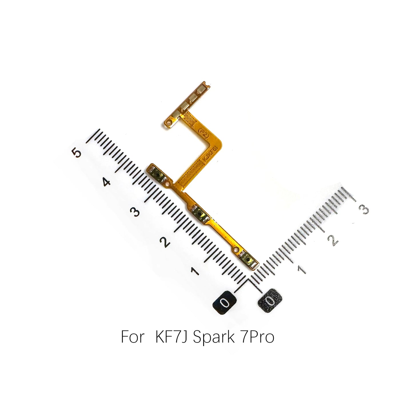 Suitable for Tecno Spark Go BG6 KC8 KD6 KD7 KF7J KL5 5Air 5Pro Power cable Switch on of ribbon flex cable