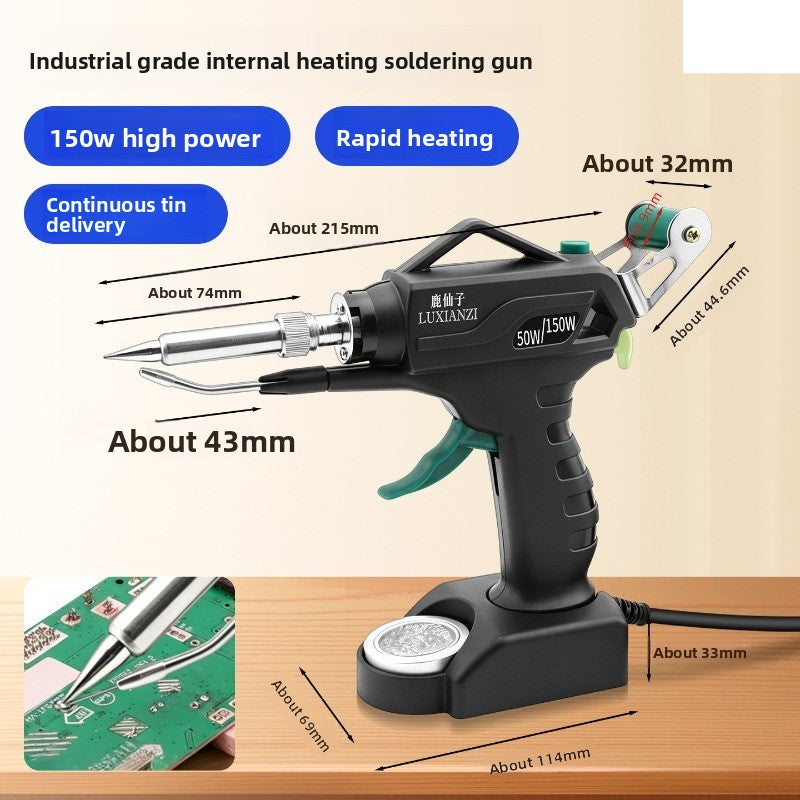 Electric soldering iron automatic tin repair welding household small high power solder gun machine manual 120W  Laptop Mobile Phone Repair tools