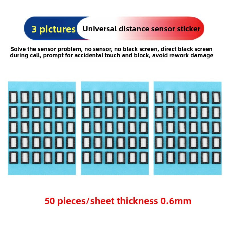 Thickened universal customized induction sticker to solve the problem of induction blocking the call because the installation is not installed properly Phone Repair tools