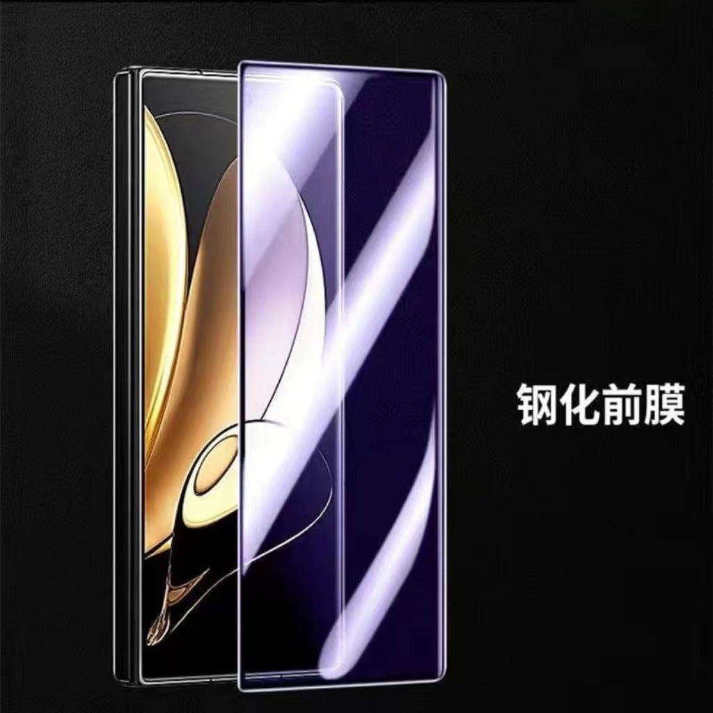 Suitable for Honor Magic vs2 tempered film folding screen front edge glue high definition Magicv2RSR anti-privacy purple light protective Accessories