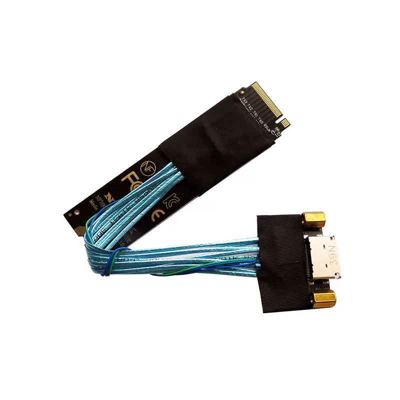 NVMe M.2 to Oculink SFF-8611 SFF-8612 Female PCIe 4.0 adapter cable Repair Tools