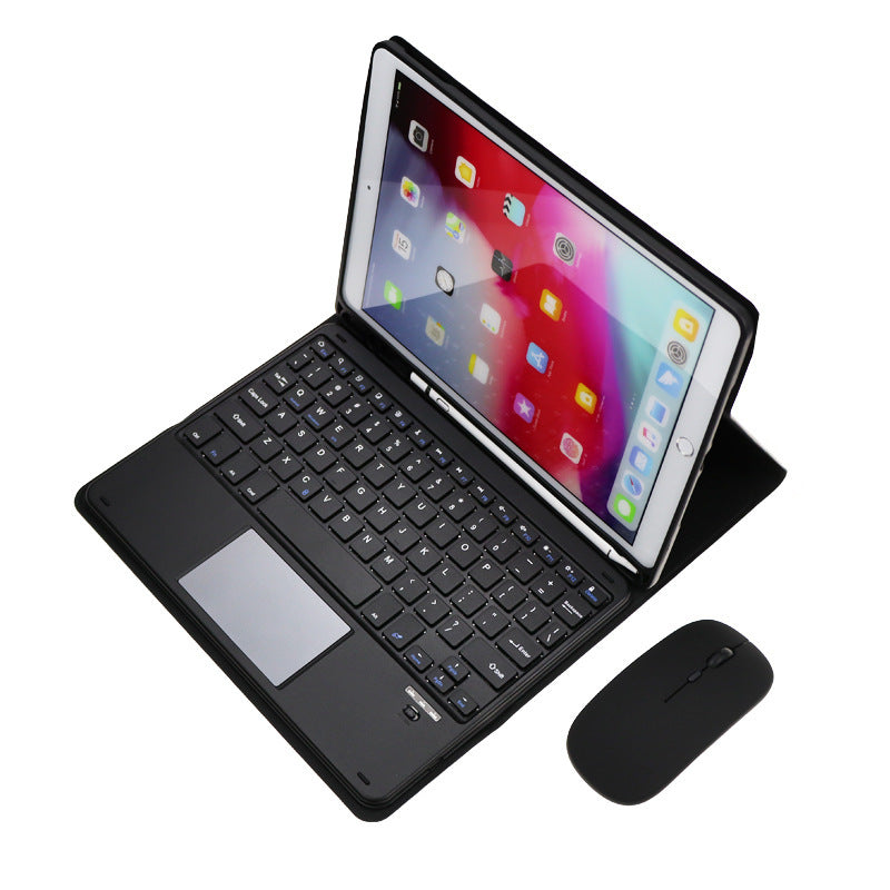 Applicable ipad10 keyboard leather case case touch magic bluetooth keyboard air5 Pro11 silicone pen slot protective cover protective Accessories