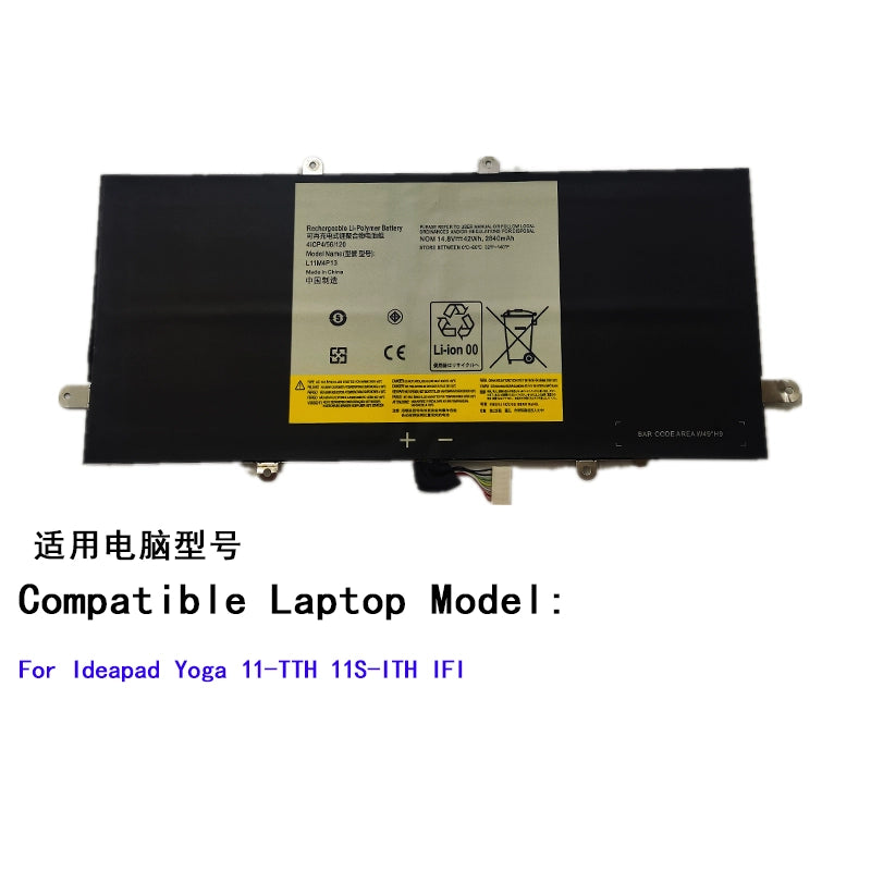 (Shipping fee not include)forFor  Lenovo  Ideapad Yoga 11-TTH 11S-ITH IFI  battery  L11M4P13