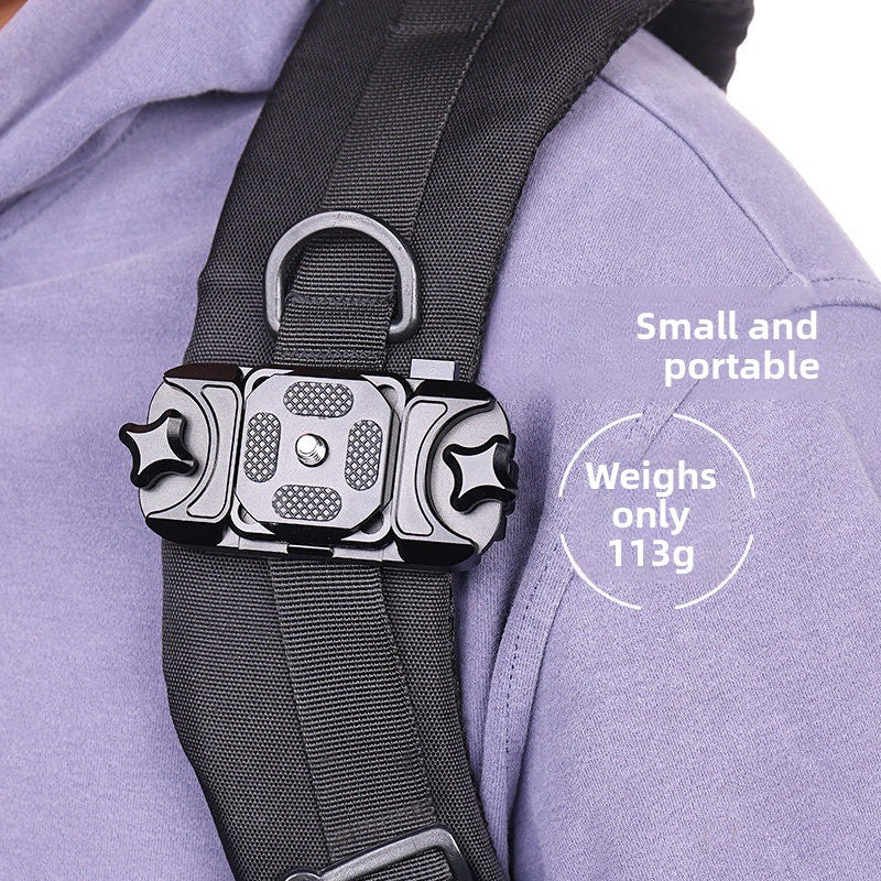 SLR camera waist buckle fast camera hand waist hanging fast gunner shoulder strap buckle photography belt fast loading tripod gimbal accessories Digital camera accessories