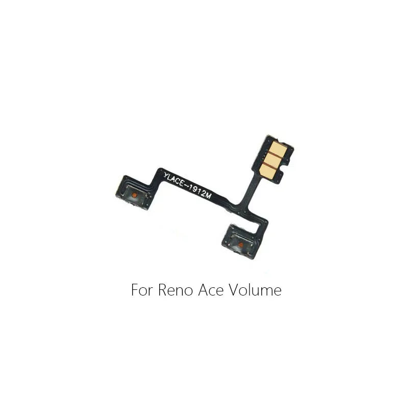 For Oppo Reno Ace Reno2 2F Reno3 Power cable Switch on volume flex of ribbon