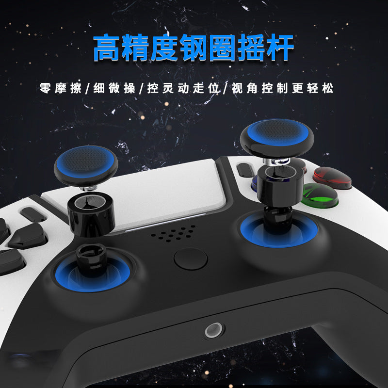 2022 new private model gamepad P4 wireless bluetooth handle PC tablet USB mobile phone steam joystick