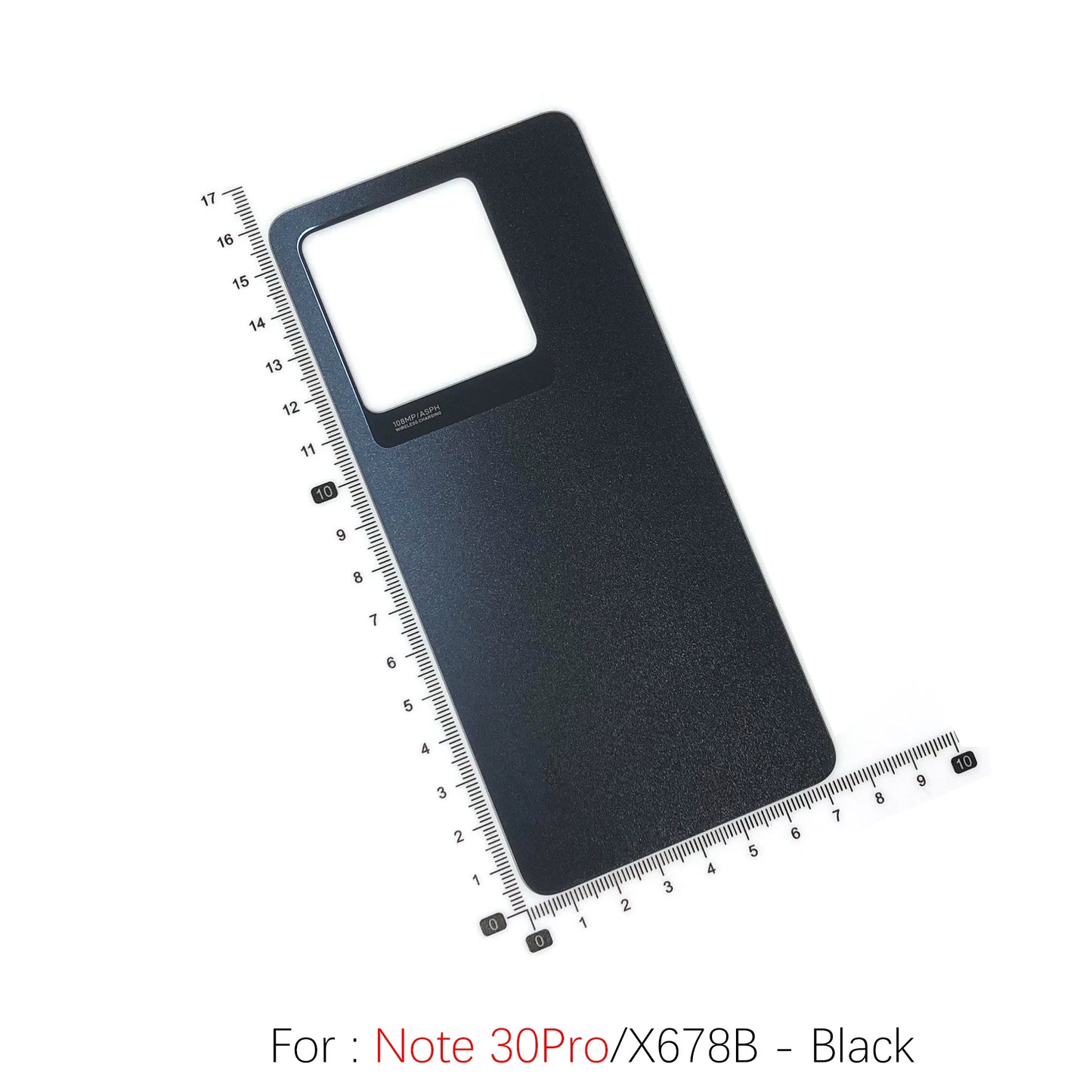 Battery back housing cover for Tecno Infinix Note12 G96 12Pro Note30 Note40