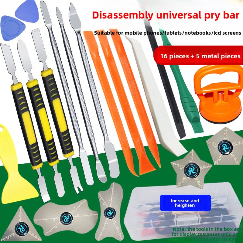 Laptop mobile phone disassembly opening tool kit pry tools repair skewer screen battery Upturned blade metal plastic crowbar tool Repair Tools