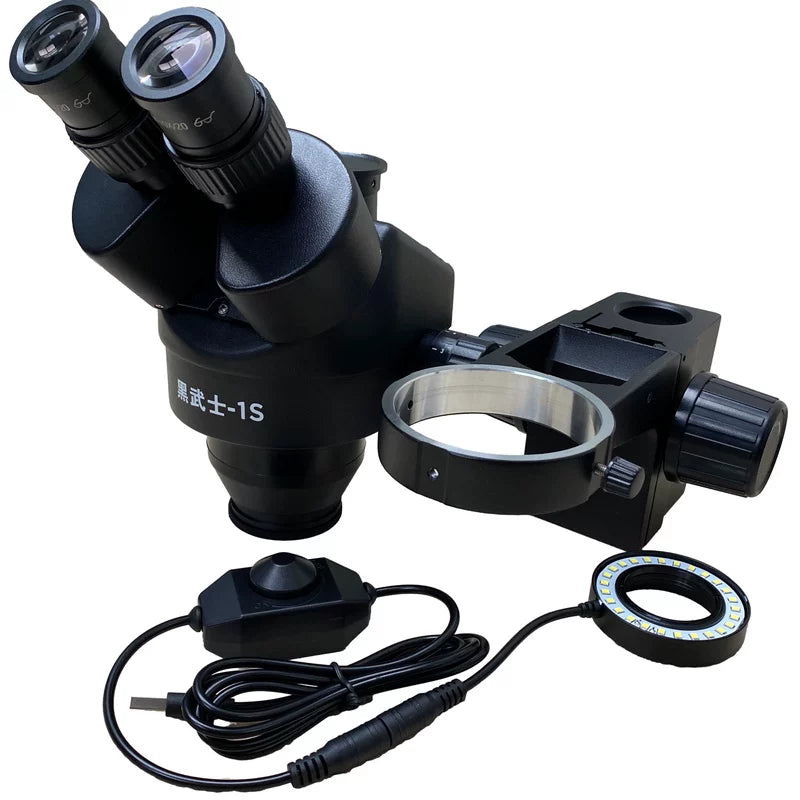 Trinocular microscope host model 7-45 times continuous zoom mobile phone repair microscope equipment multidirectional rotation fold Phone Repair tools