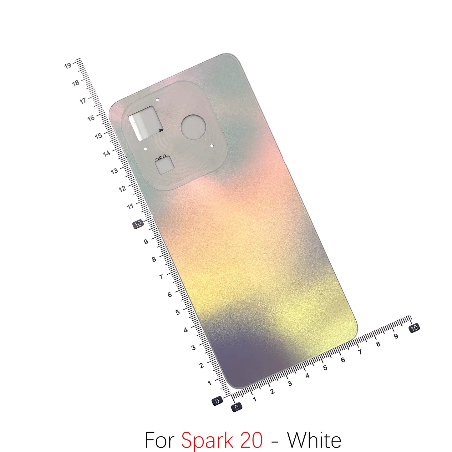 Battery back housing cover for Tecno Infinix Spark 20 KJ5 Kj6 Kj7 20Pro