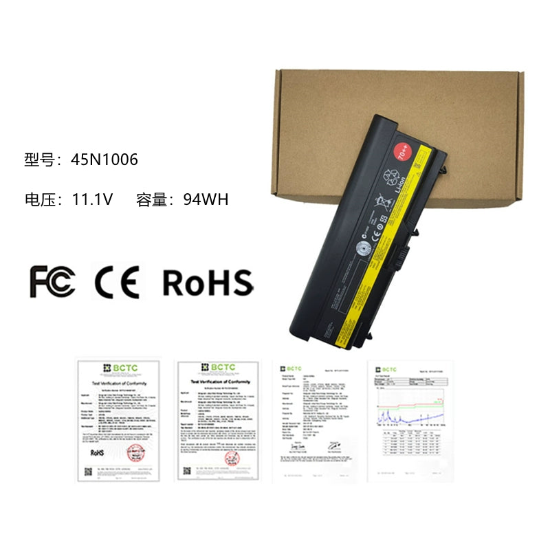 (Shipping fee not include)For  Lenovo T410 T420 T430 T510 T520T530笔记本45N1006 repalcement battery 70++