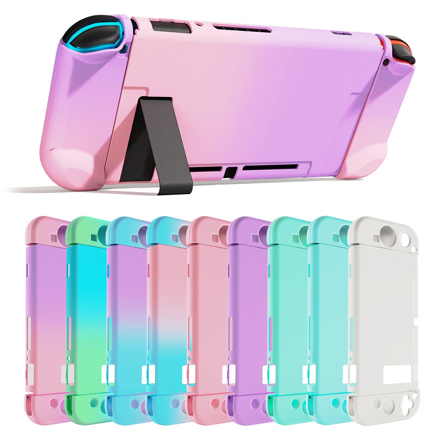 Switch console case is suitable for Nintendo Switch case, skin-friendly feel oil gradient color host case