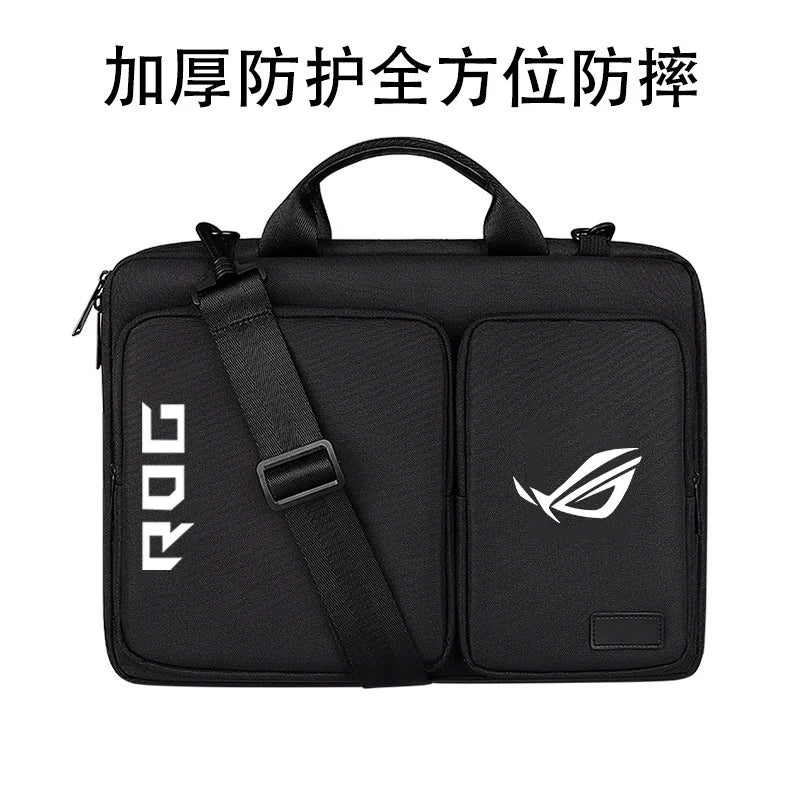 Laptop Bag for 16" 17“ 18" 17.3" ASUS ROG Strix SCAR 7Plus 18 16 inch ROG 17 7Plus G713P  2023 ROG Flow X16 Crossbody Bag Hand Shoulder Bag